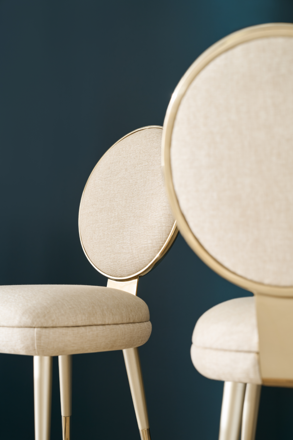 Light Gold Dining Chair | Oroa.com