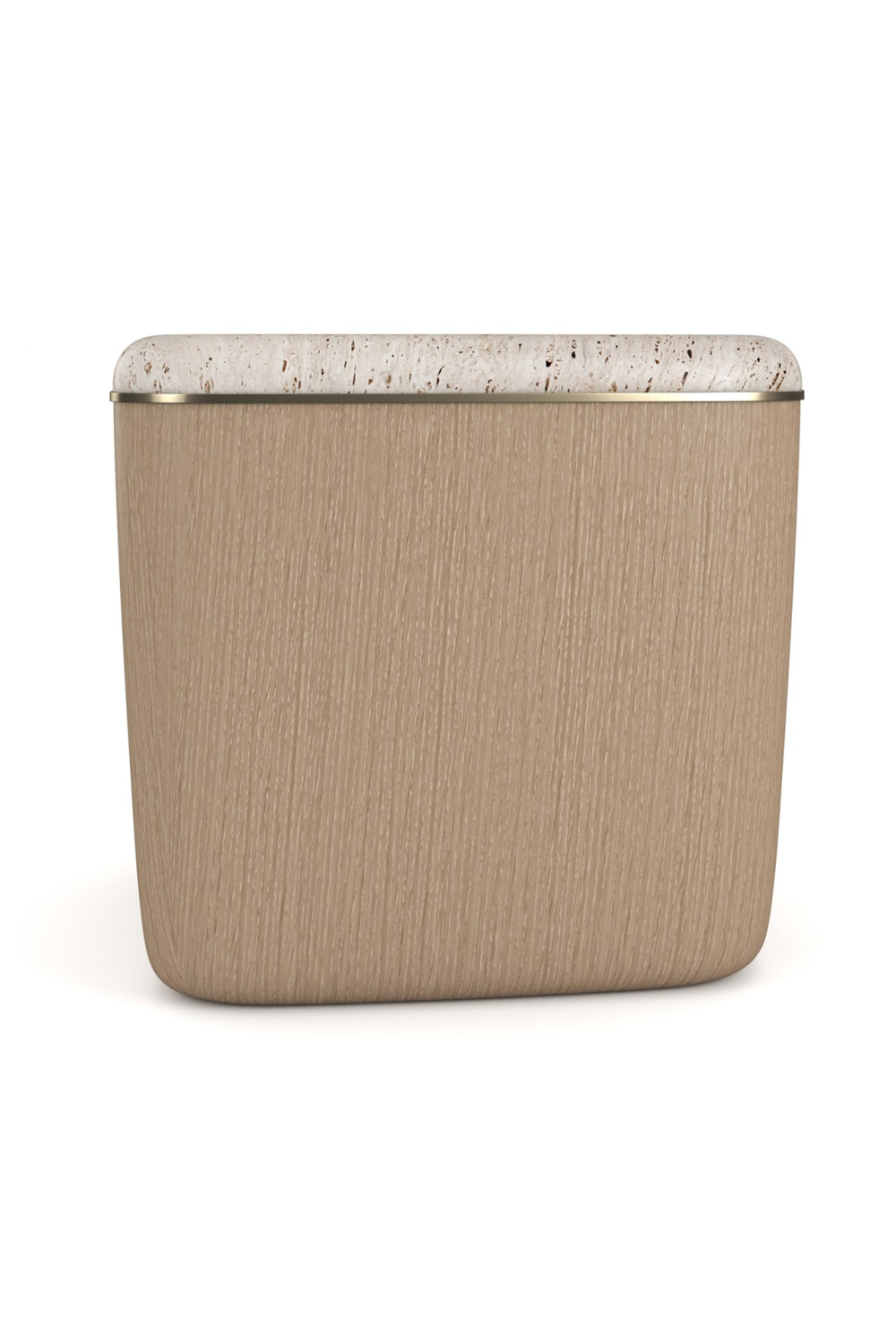 Ivory Bouclé Coffee Table | Caracole Serir | Oroa.com