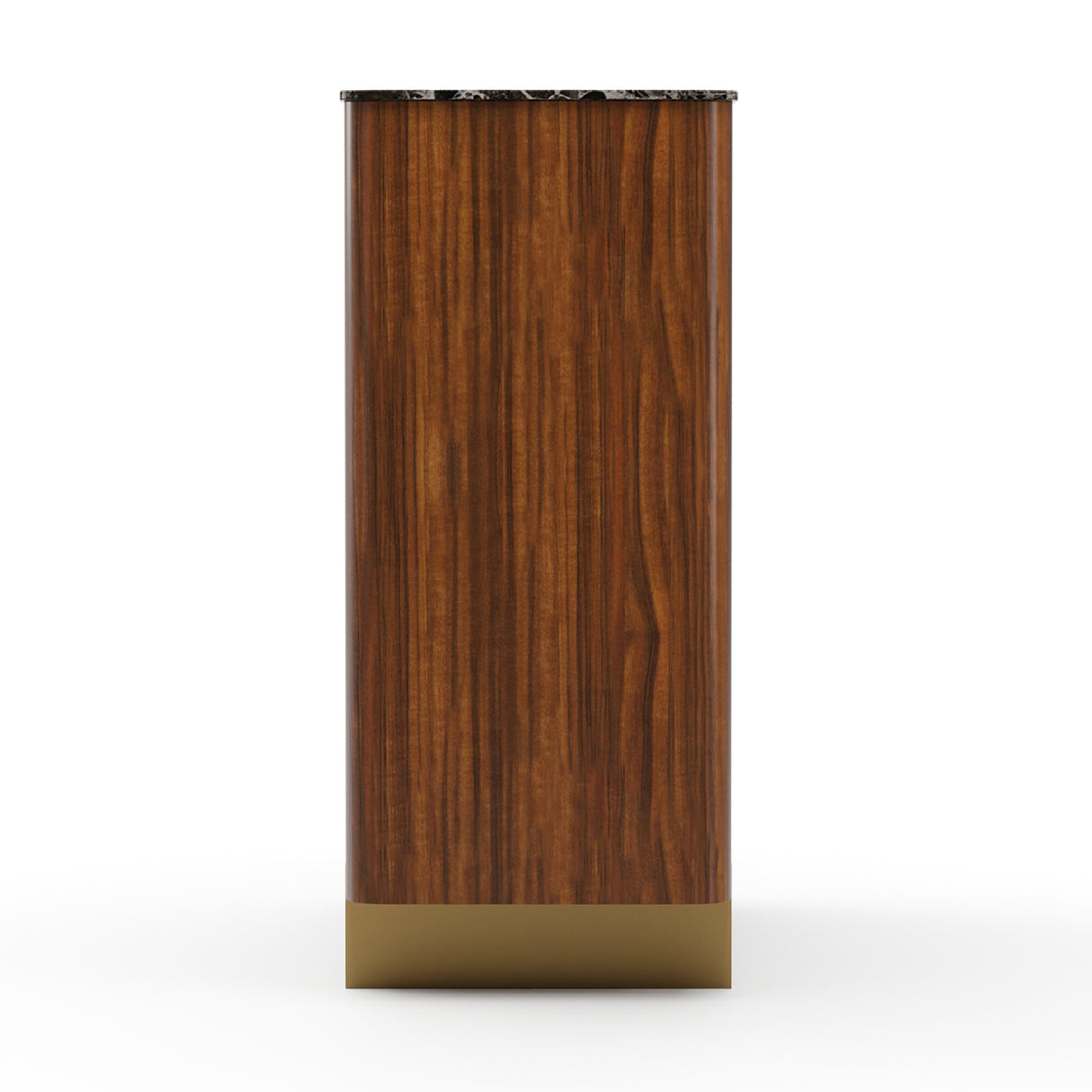 Smoked Walnut 2-Door Cabinet | Oroa.com