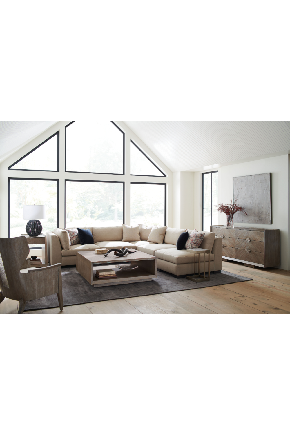 Square Coffee Table | Caracole Boxcar | Oroa.com