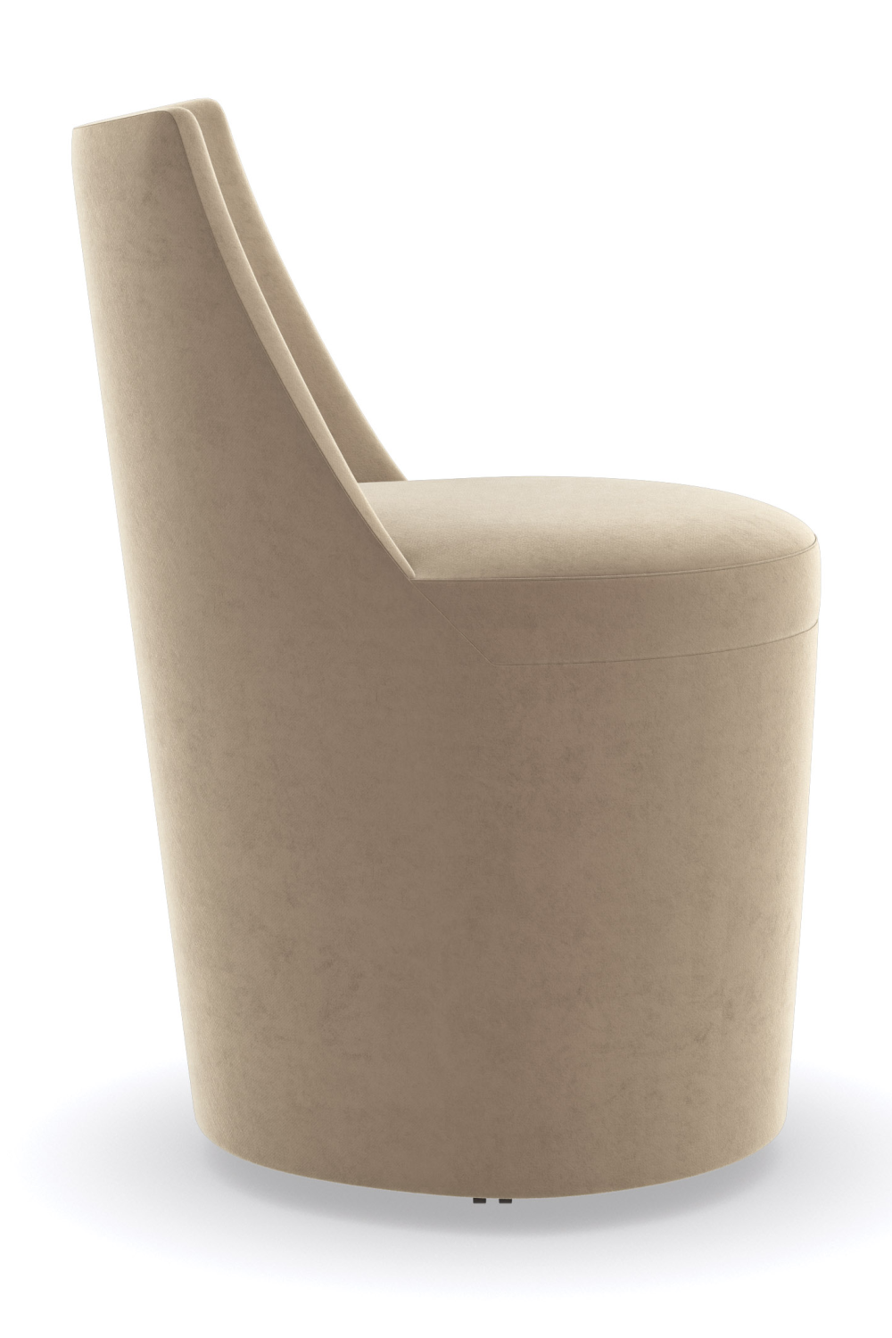 Sculptural Modern Dining Chair | Caracole Barrel Roll | Oroa.com