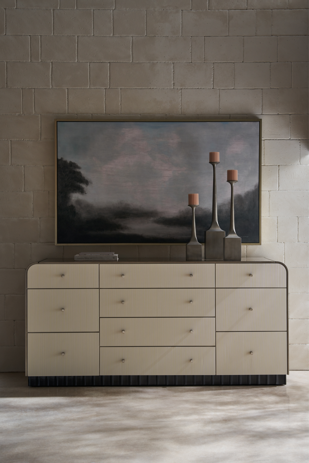 Fluted 10-Drawer Dresser | Caracole Circadian | Oroa.com