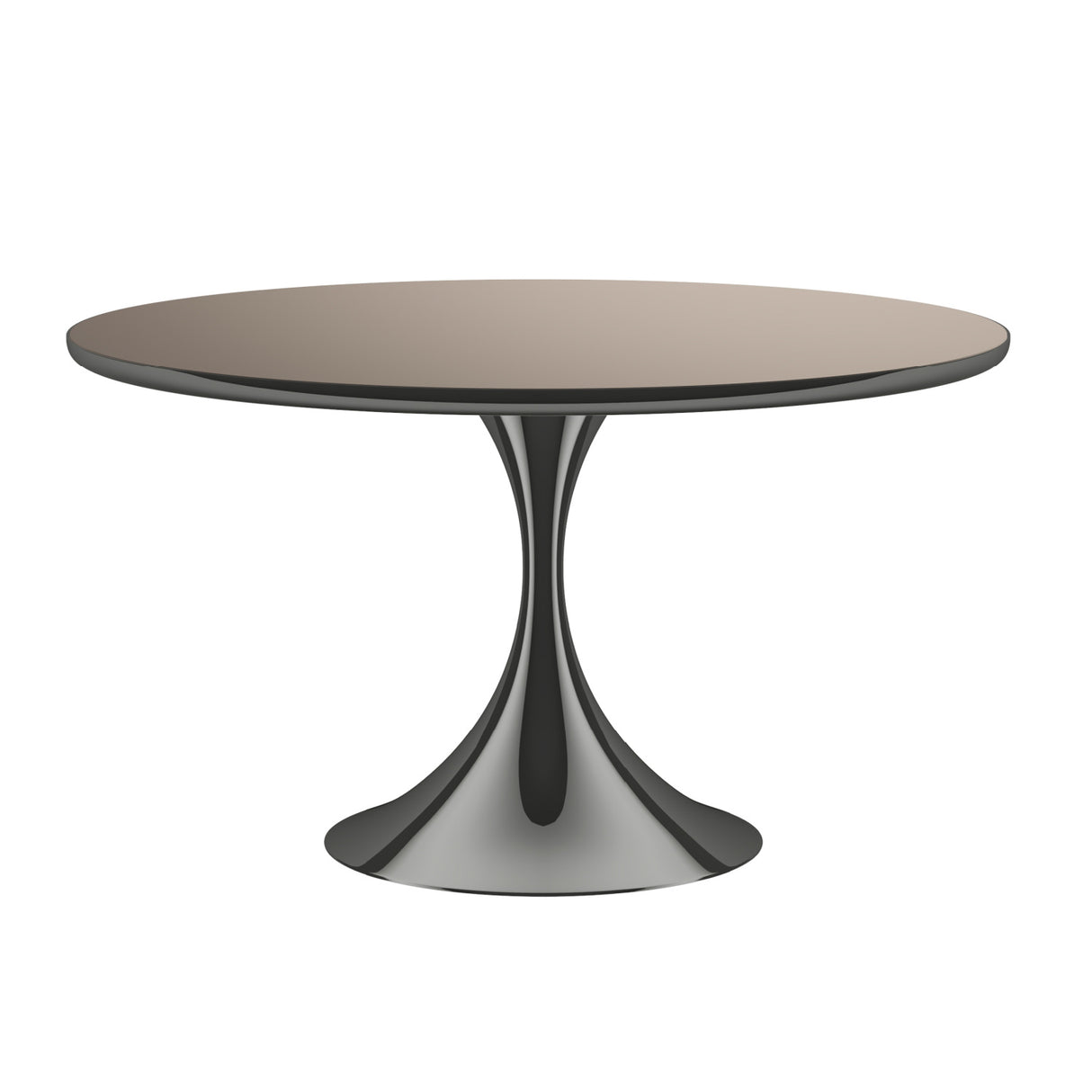 Mirror Top Round Dining Table | Oroa.com
