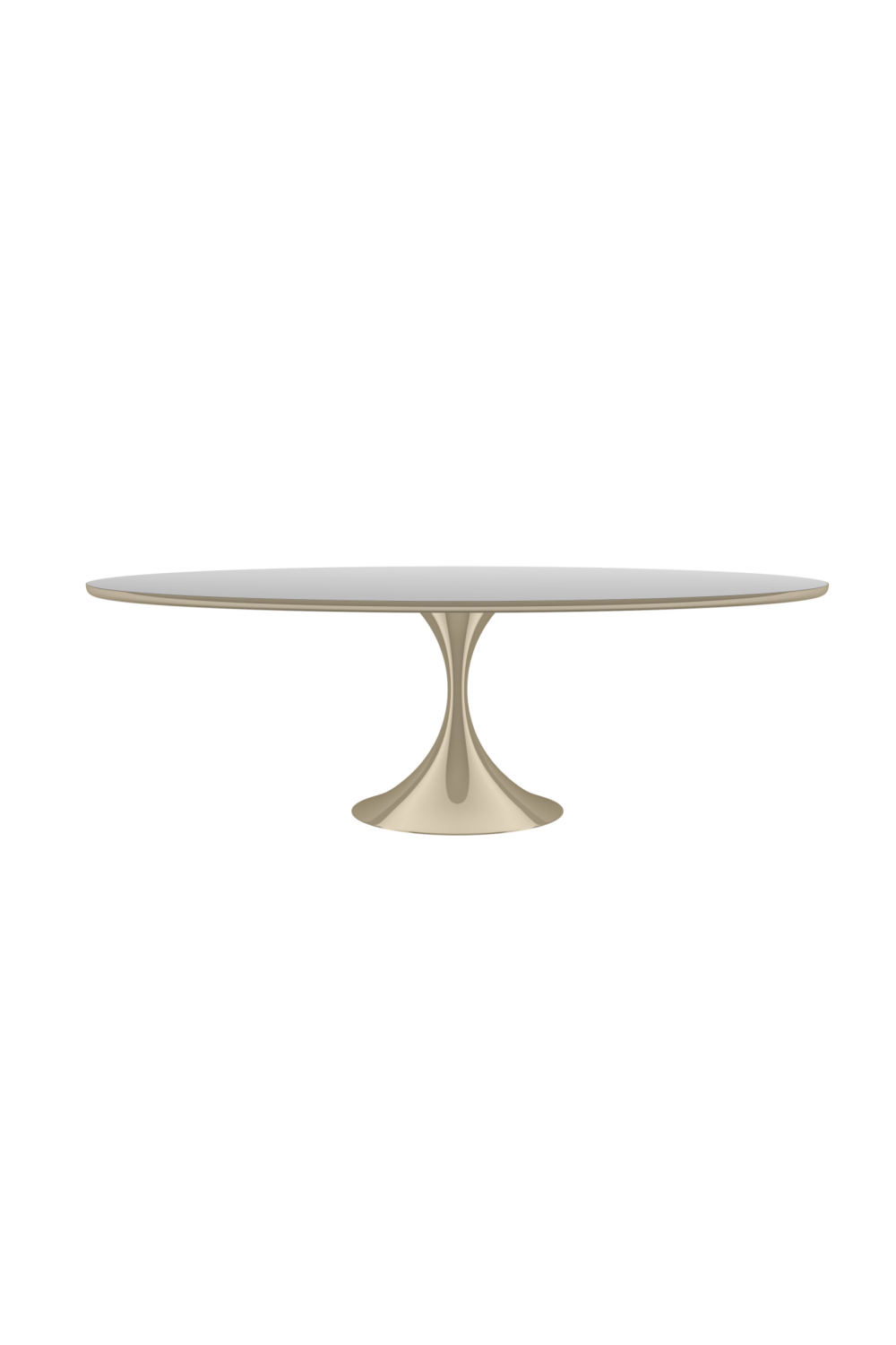Oval Mirror Dining Table | Caracole Semper | Oroa.com