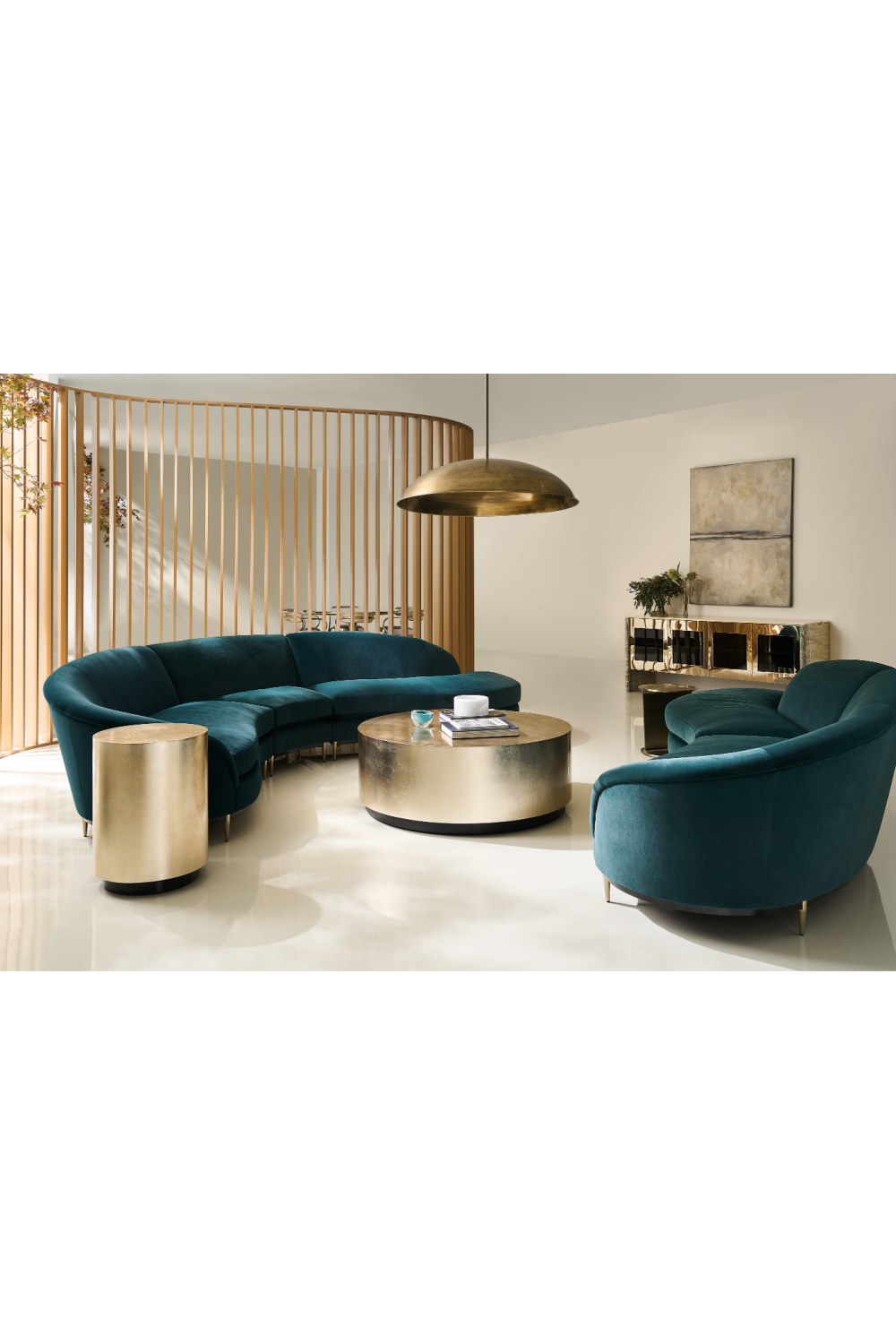 Gray Onyx 4-Door Sideboard | Caracole Sojourn | Oroa.com