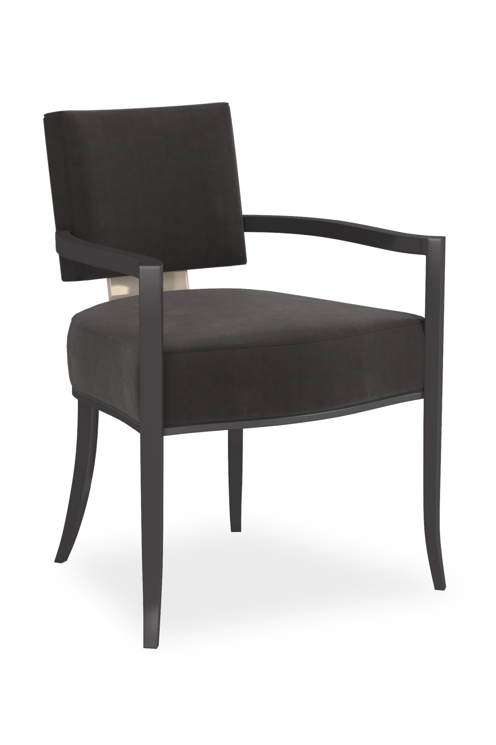 Square Back Dining Armchair | Caracole Reserved Seating | Oroa.com