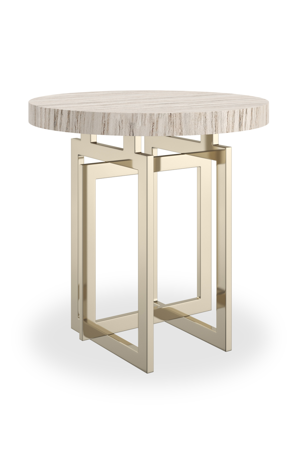 Round Sandstone Side Table | Oroa.com