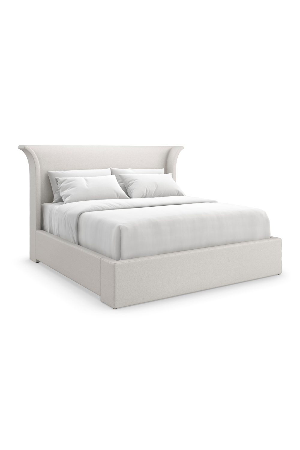 Flared Headboard Bed | Caracole Beauty Sleep | Oroa.com