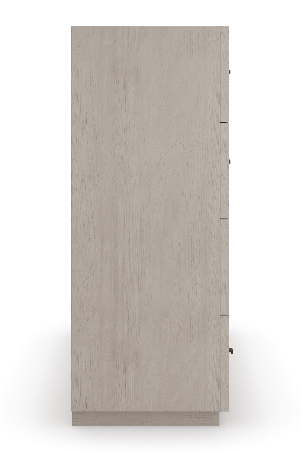 Taupe Slatted Oak 4-Drawer Chest | Oroa.com