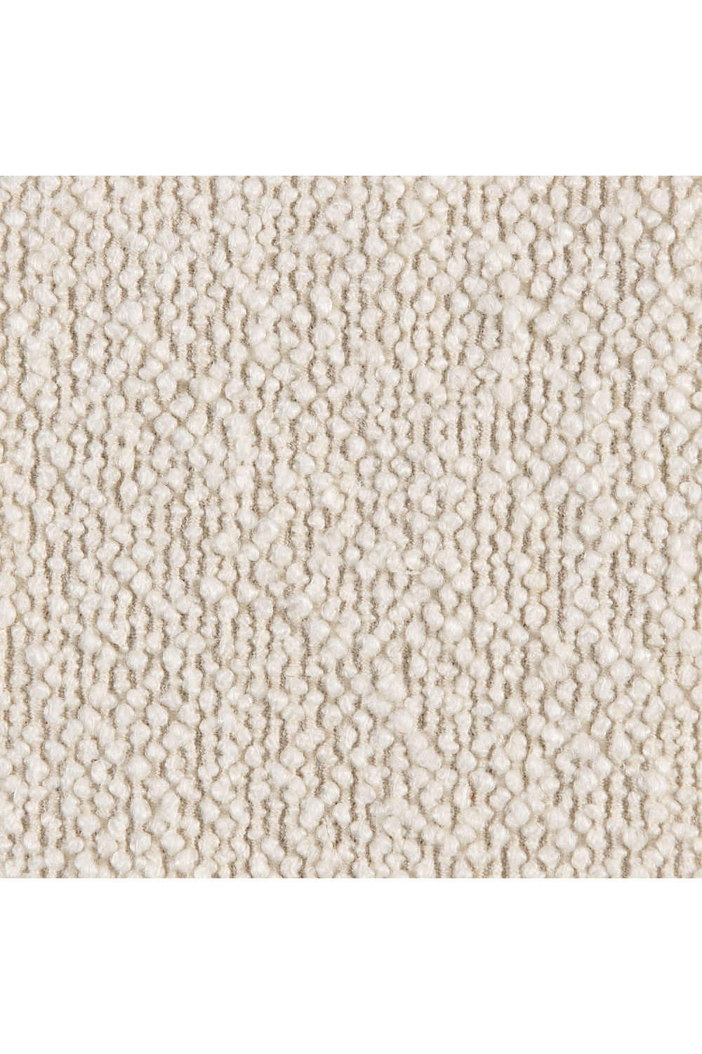 White Boucle Accent Chair | Oroa.com