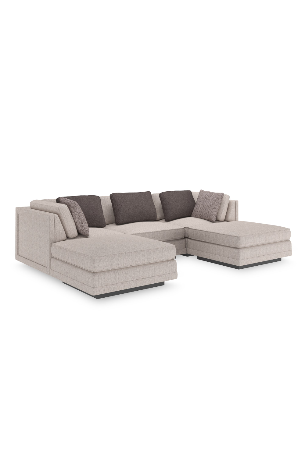 Beige Corner Sofa | Caracole Fusion | Oroa.com