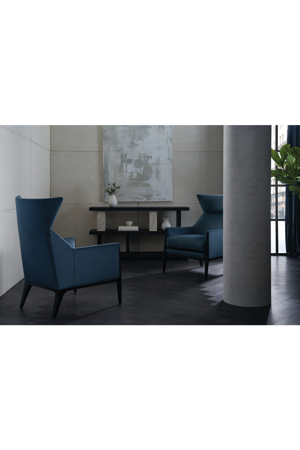 Modern Wingback Occasional Chair | Oroa.com