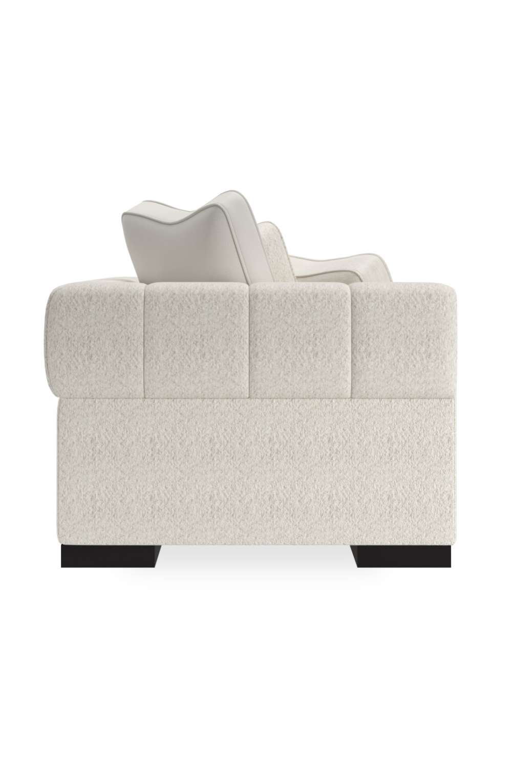White Modern Sectional Sofa | Caracole Edge | Oroa.com