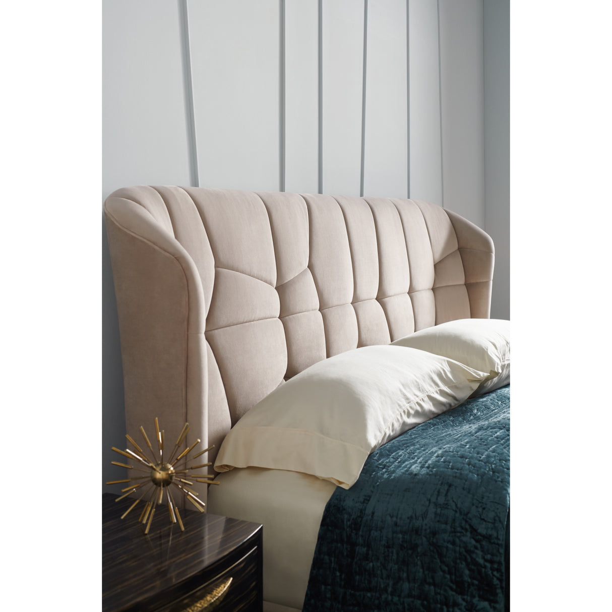 Beige Quilted Bed | Oroa.com