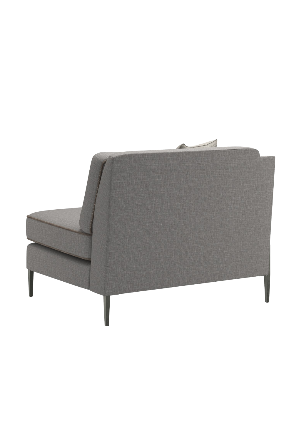 Gray Wool Blend Modular Chair | Oroa.com