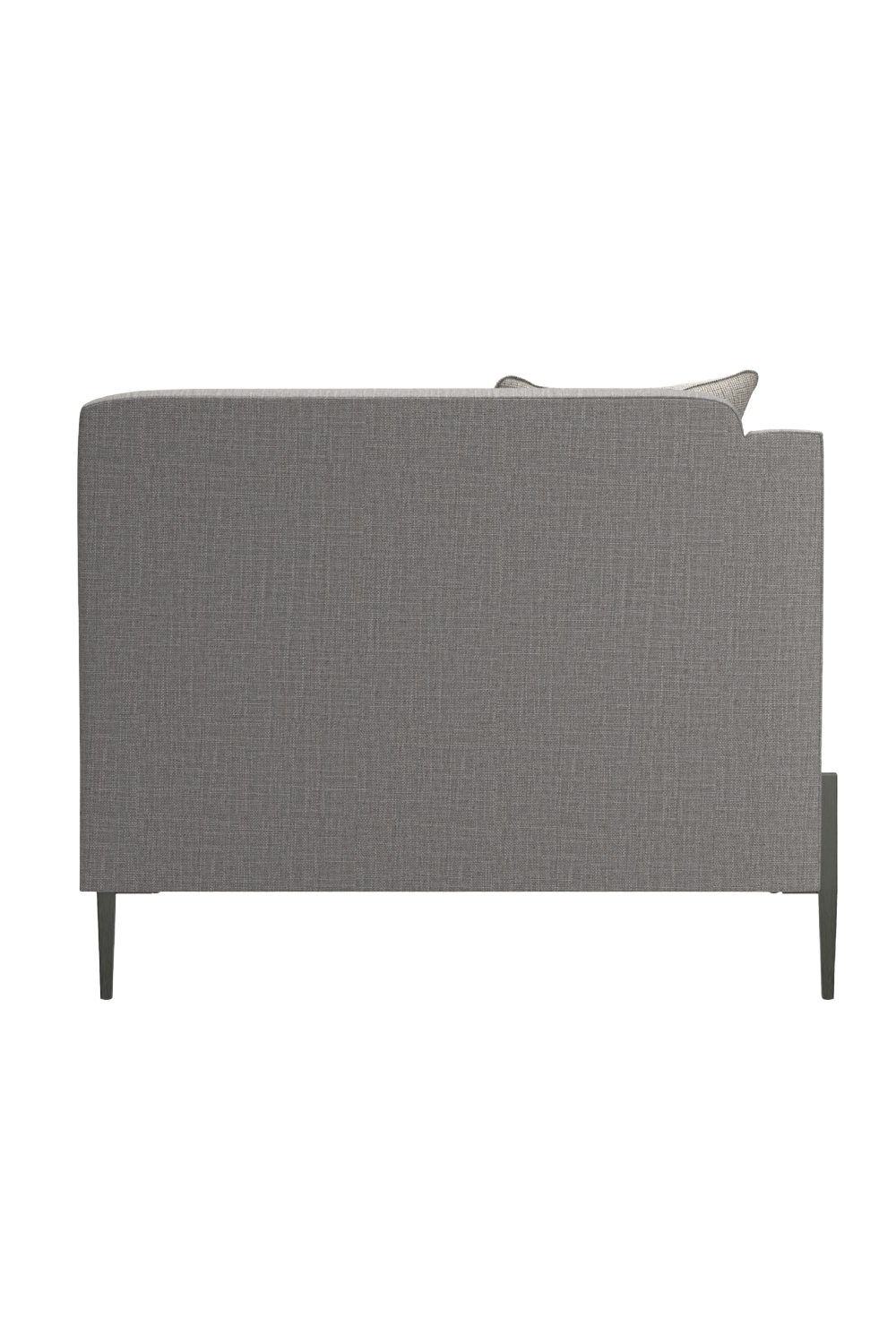 Gray Wool Blend Modular Chair | Oroa.com