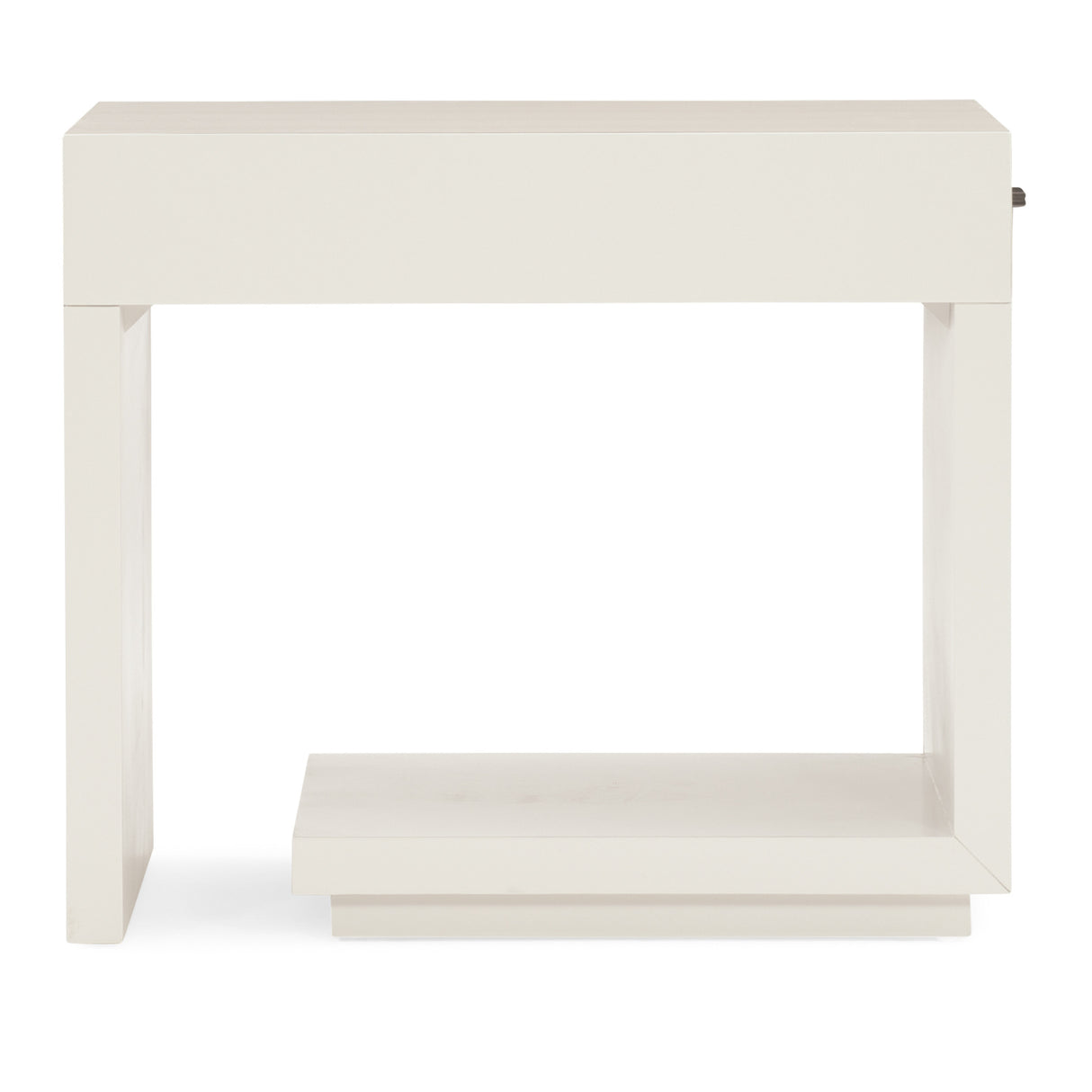 White 1-Drawer End Table | Oroa.com