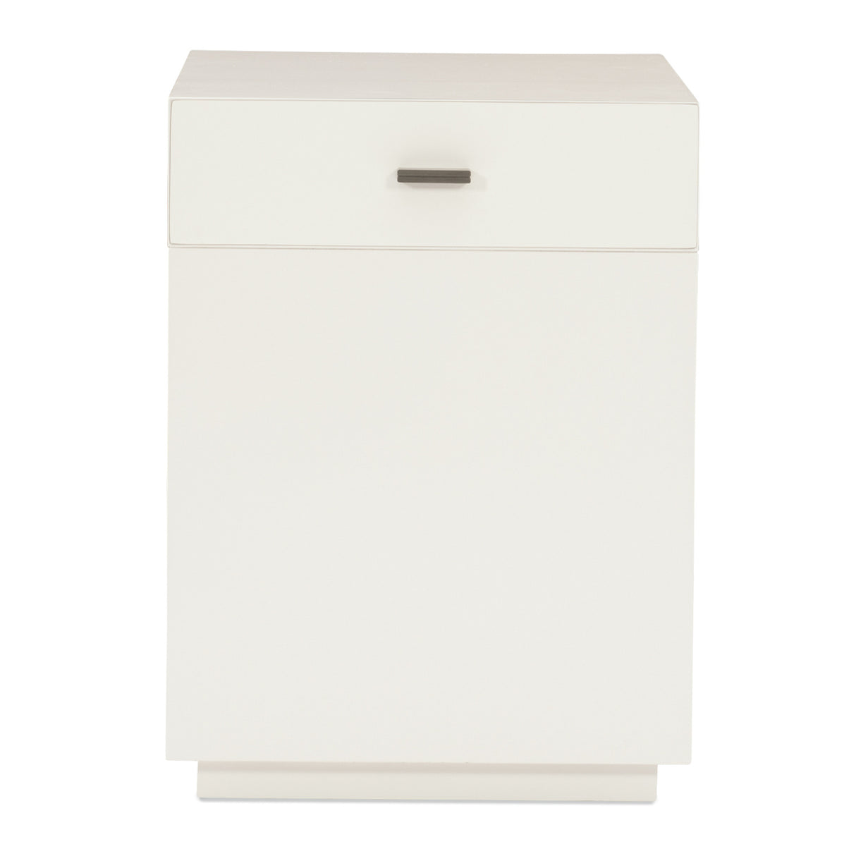 White 1-Drawer End Table | Oroa.com