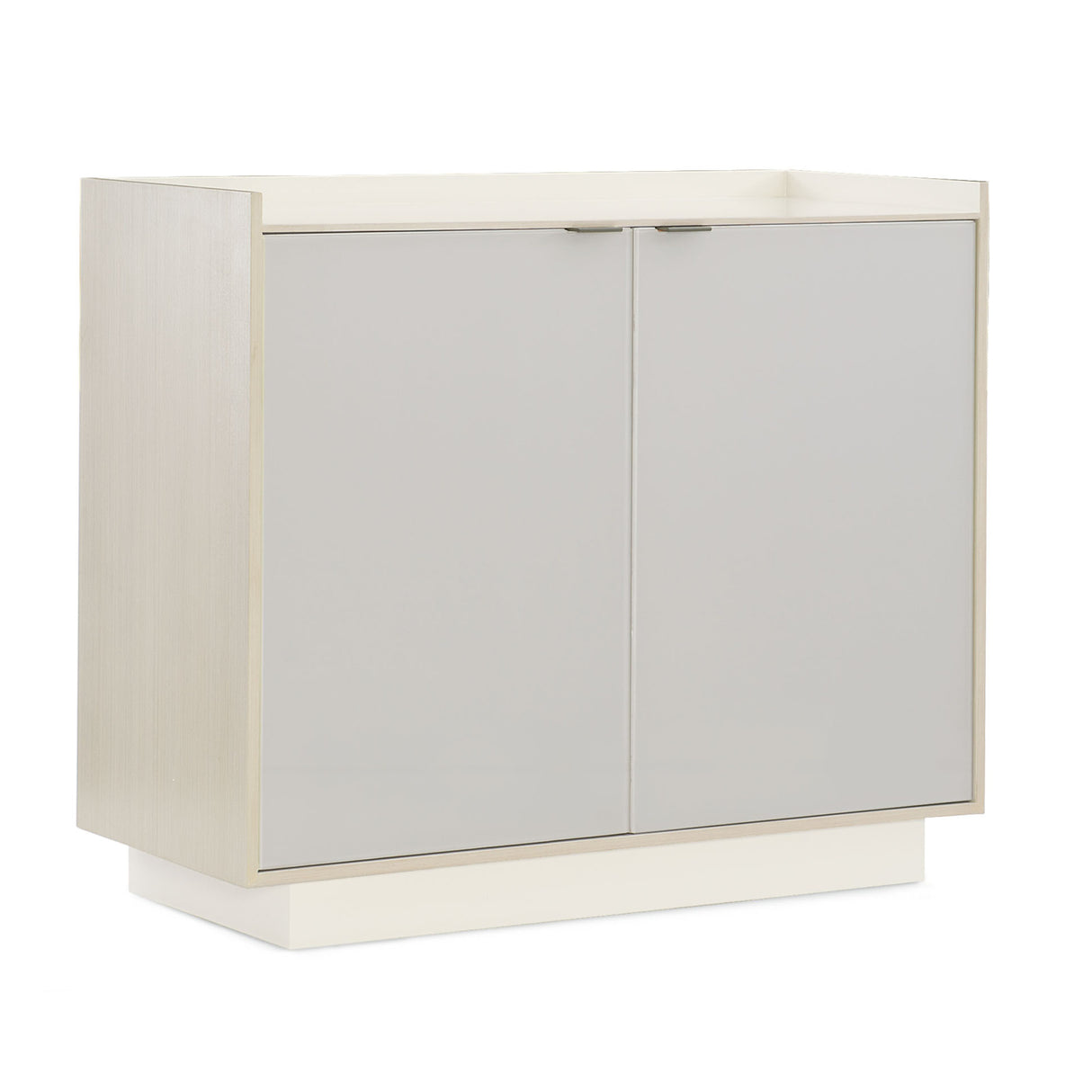 Gray 2-Door Chest | Oroa.com