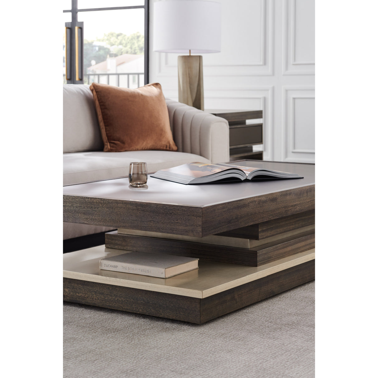 Twill Right-Armed Loveseat | Oroa.com