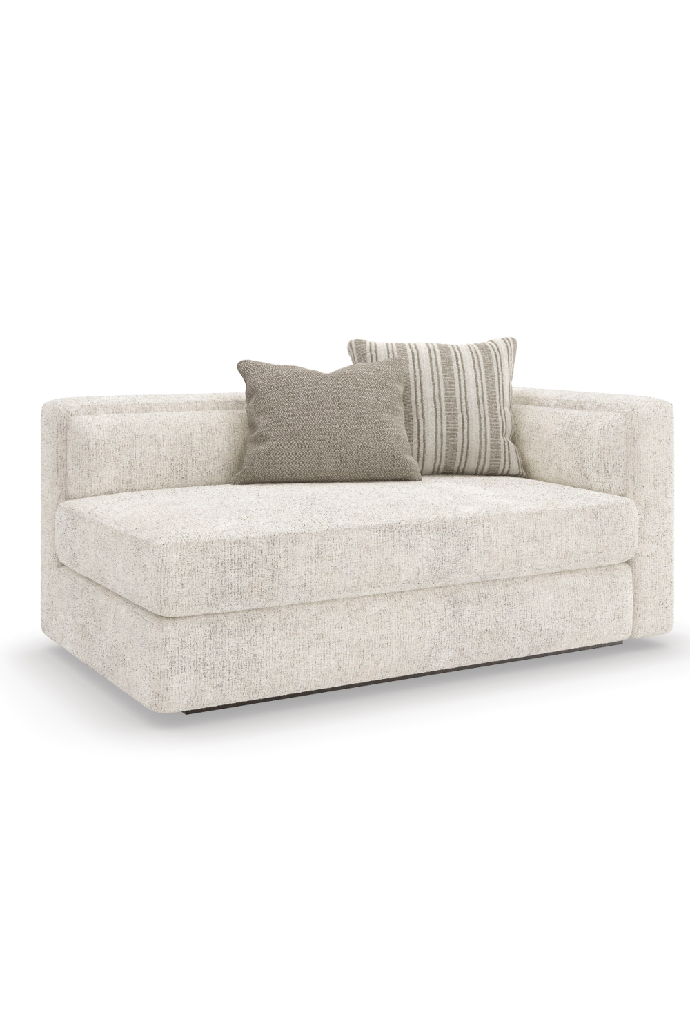 Cream Minimalist Sectional Sofa | Caracole Unity | Oroa.com