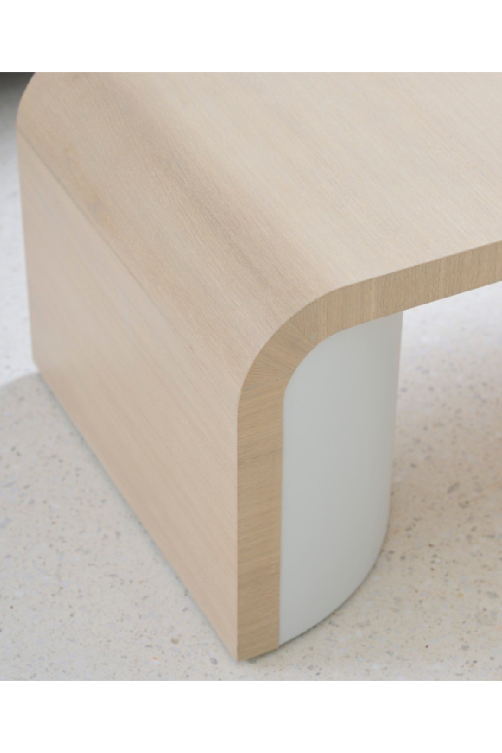Curved Oak Coffee Table | Caracole Movement | Oroa.com
