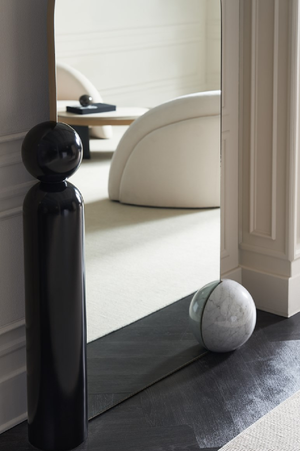 Bronze Framed Floor Mirror | Caracole Balance | Oroa.com