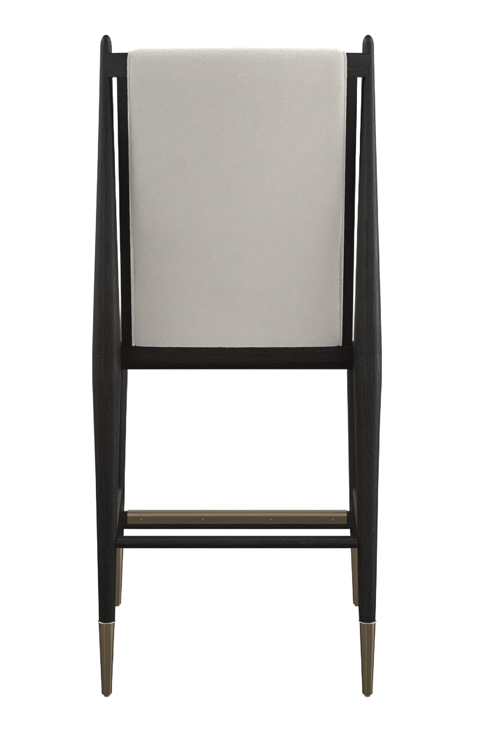 Ivory Bouclé Counter Stool | Caracole Unity | Oroa.com