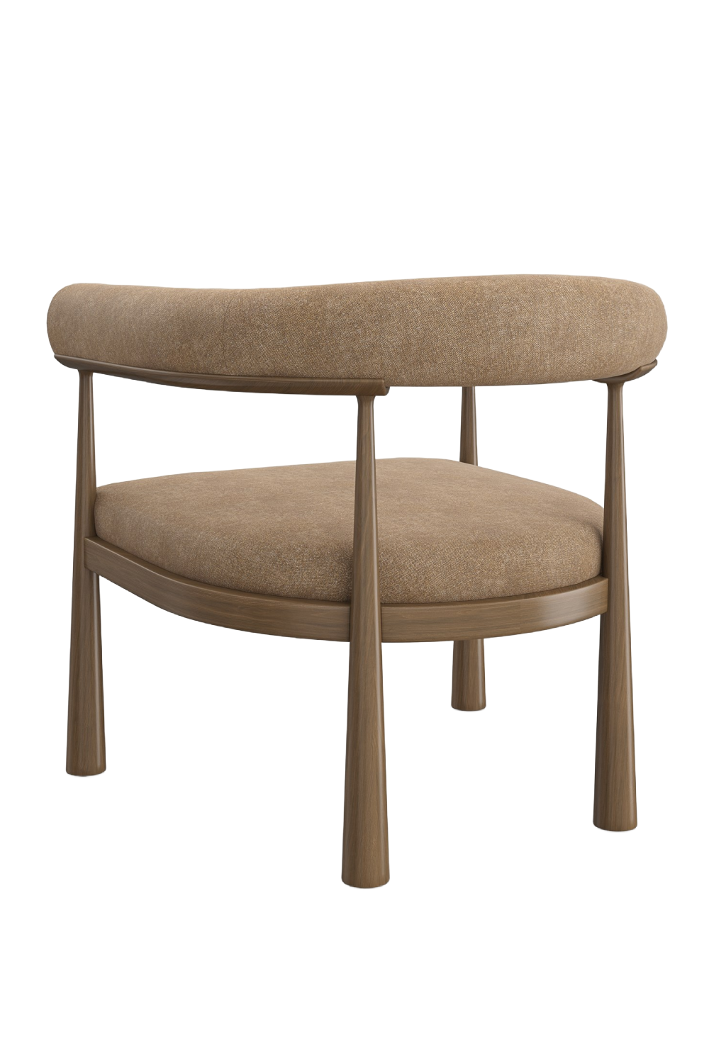 Curved Club Dining Chair | Caracole Bali | Oroa.com