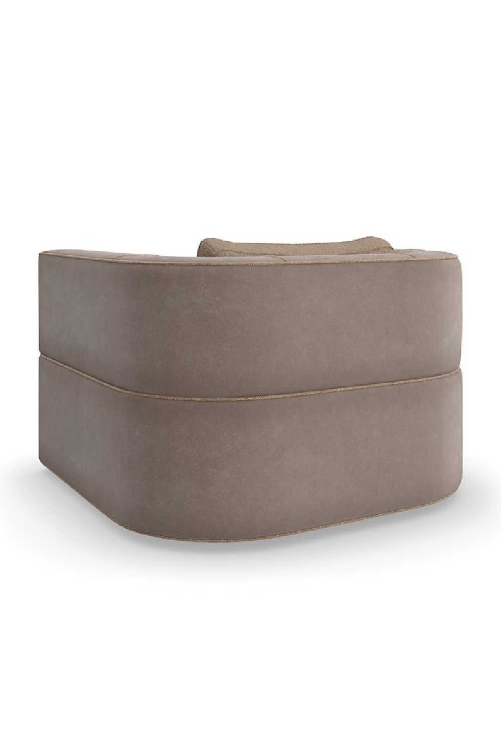 Warm Gray Lounge Chair | Oroa.com