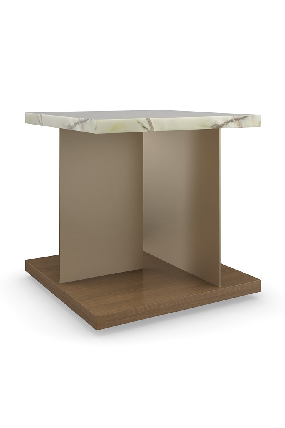 Stone Top End Table | Caracole Cape Verde | Oroa.com
