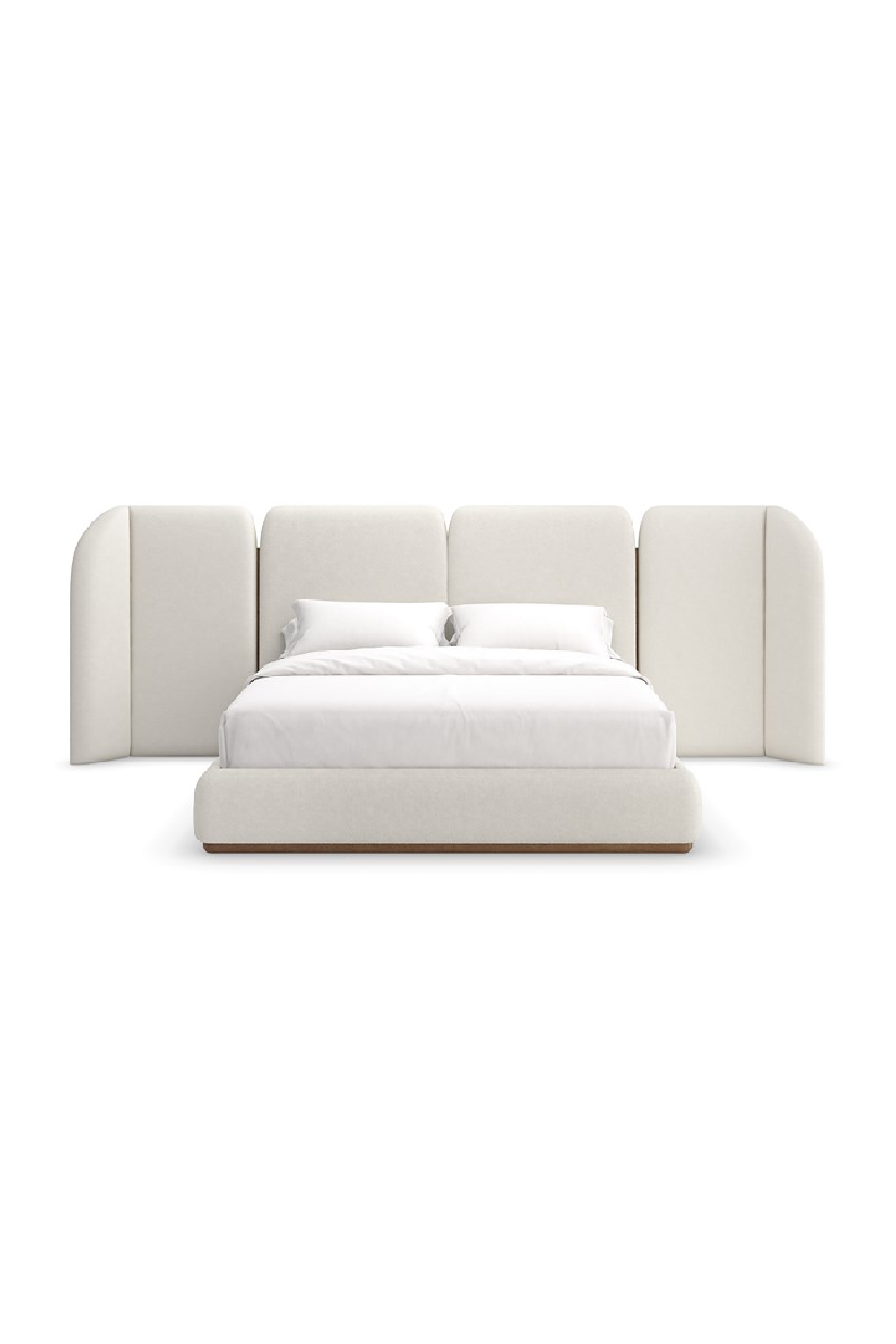 White Upholstered Bed Panels | Caracole Malta | Oroa.com