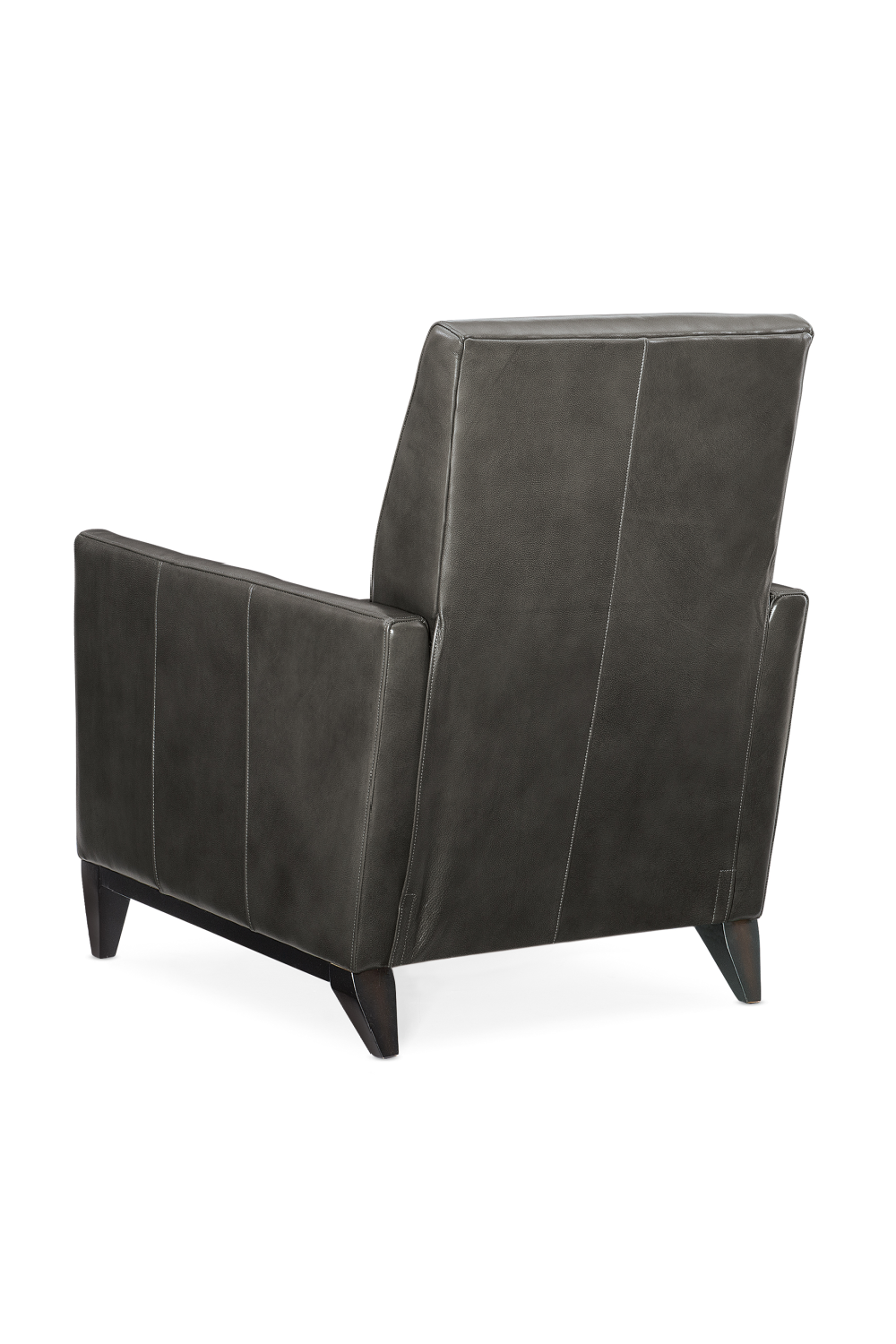 Black Leather Reclining Chair | Caracole Lean On Me