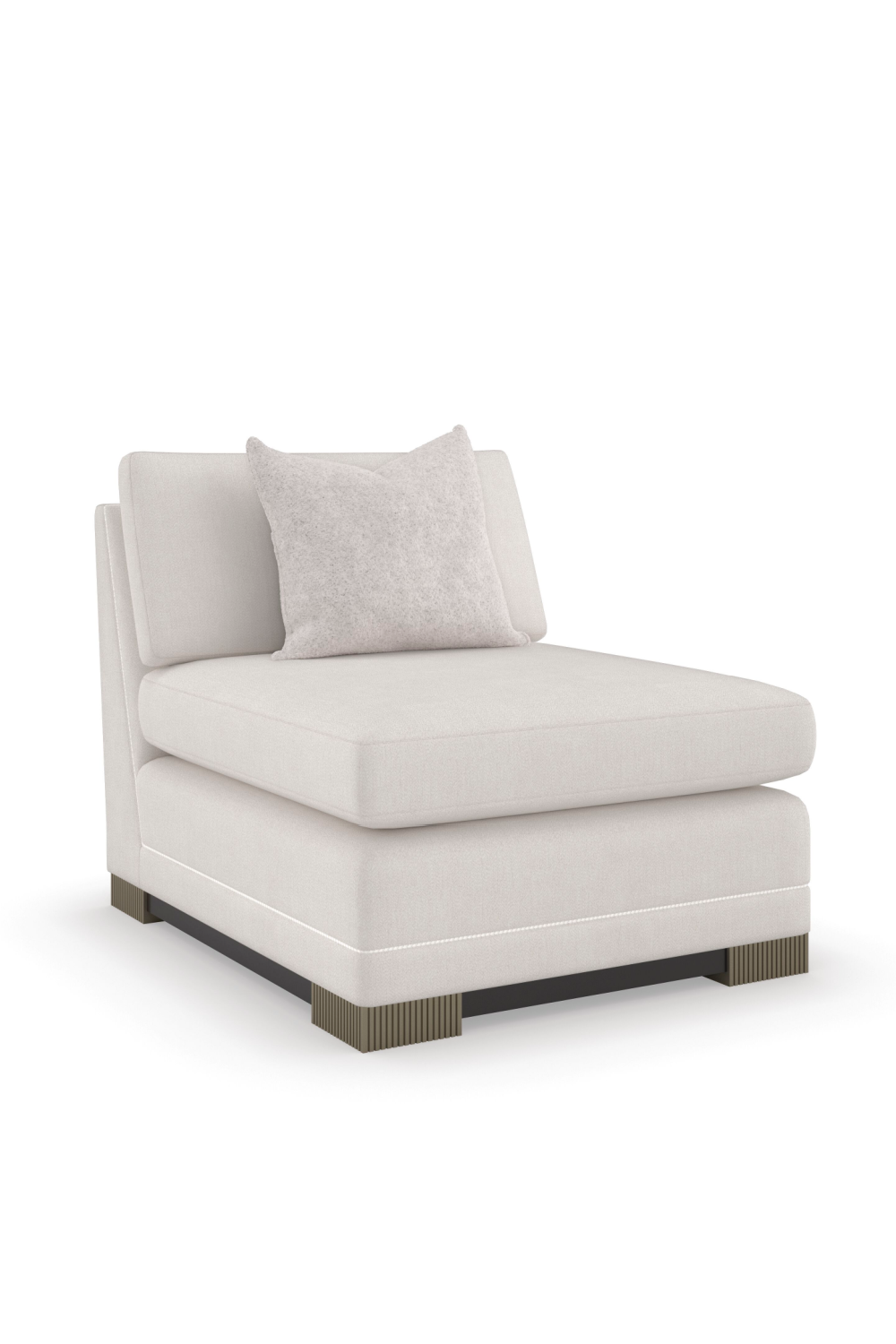 Modern Chenille Modular Sofa | Caracole Deep Retreat | Oroa.com