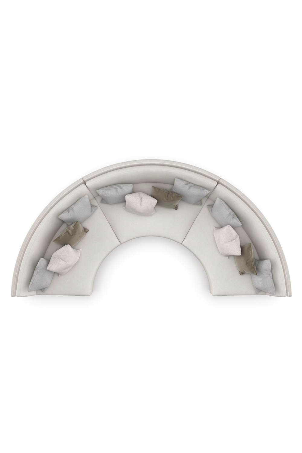 Modern Chenille Modular Sofa | Caracole Deep Retreat | Oroa.com