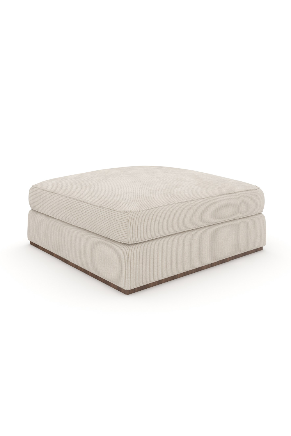 Upholstered Square Ottoman | Caracole Bello | Oroa.com