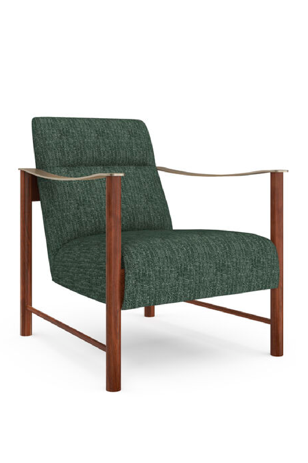 Eucalyptus Linen Accent Chair | Caracole Slant | Oroa.com