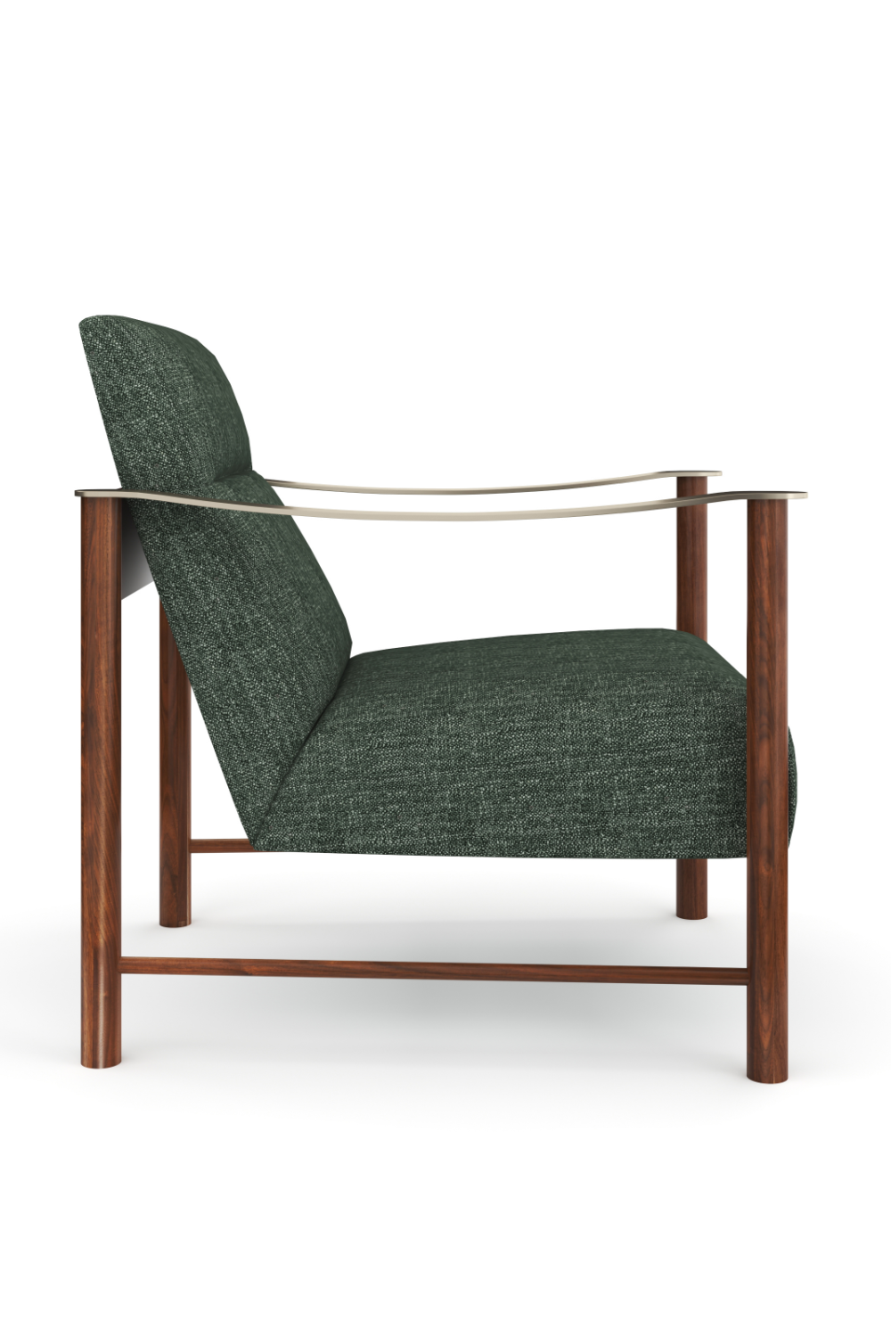 Eucalyptus Linen Accent Chair | Caracole Slant | Oroa.com