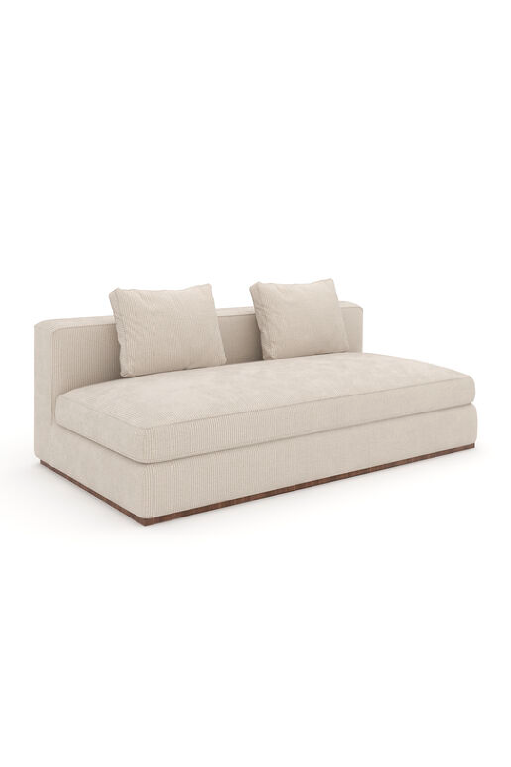 White Upholstered Modular Sofa | Caracole Bello | Oroa.com