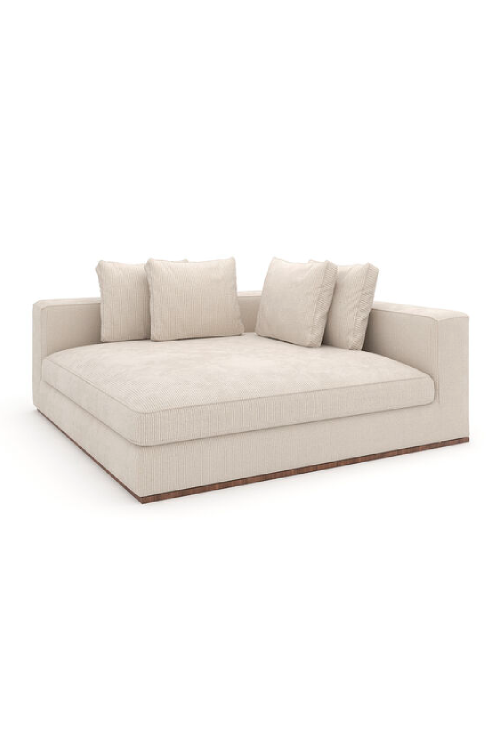White Upholstered Modular Sofa | Caracole Bello | Oroa.com