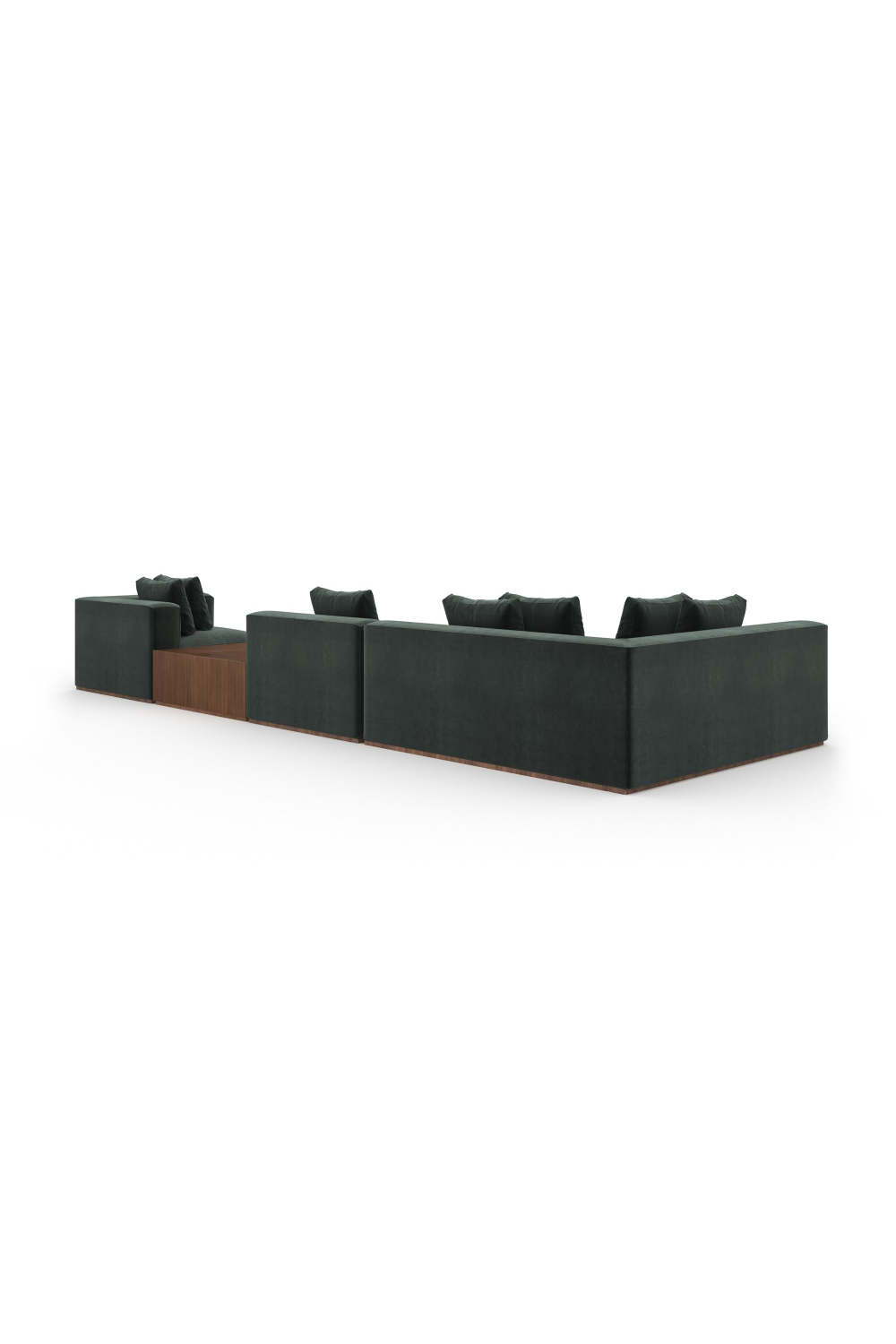 Black Sectional Sofa with Chaise | Caracole Bello | Oroa.com