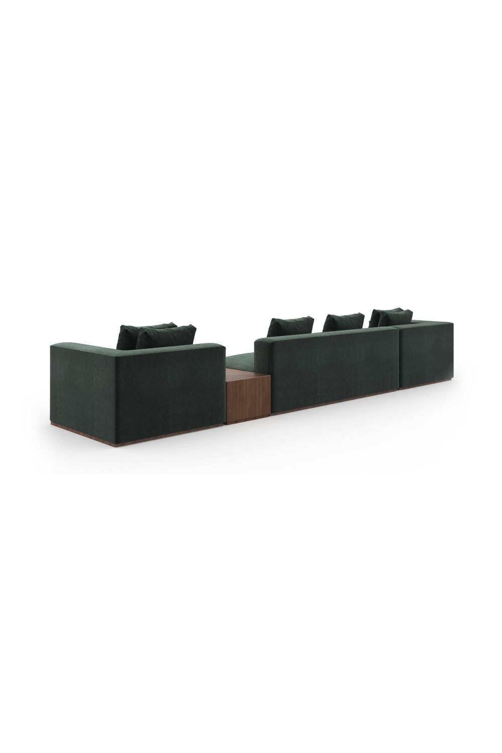 Upholstered Black Sectional Sofa | Caracole Bello | Oroa.com