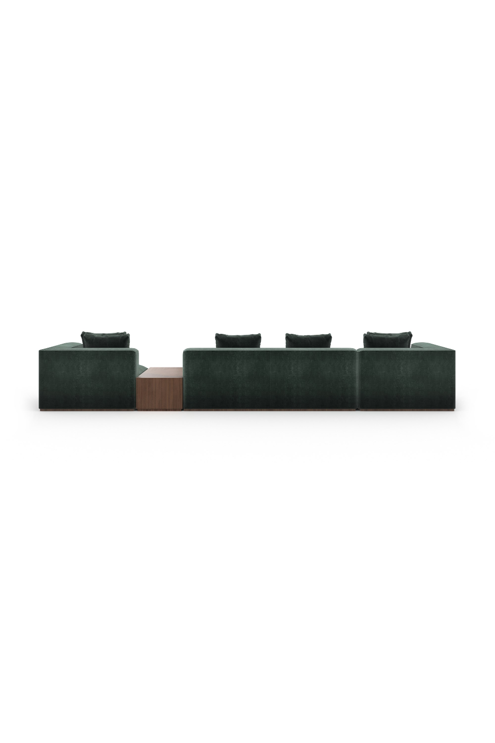 Upholstered Black Sectional Sofa | Caracole Bello | Oroa.com