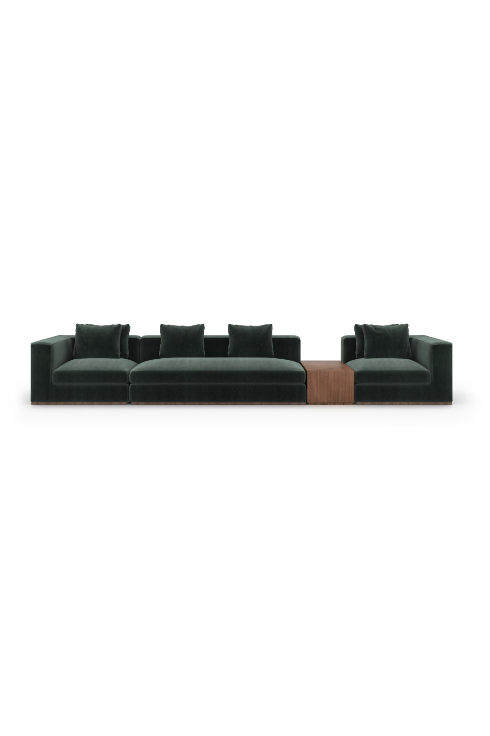 Upholstered Black Sectional Sofa | Caracole Bello | Oroa.com