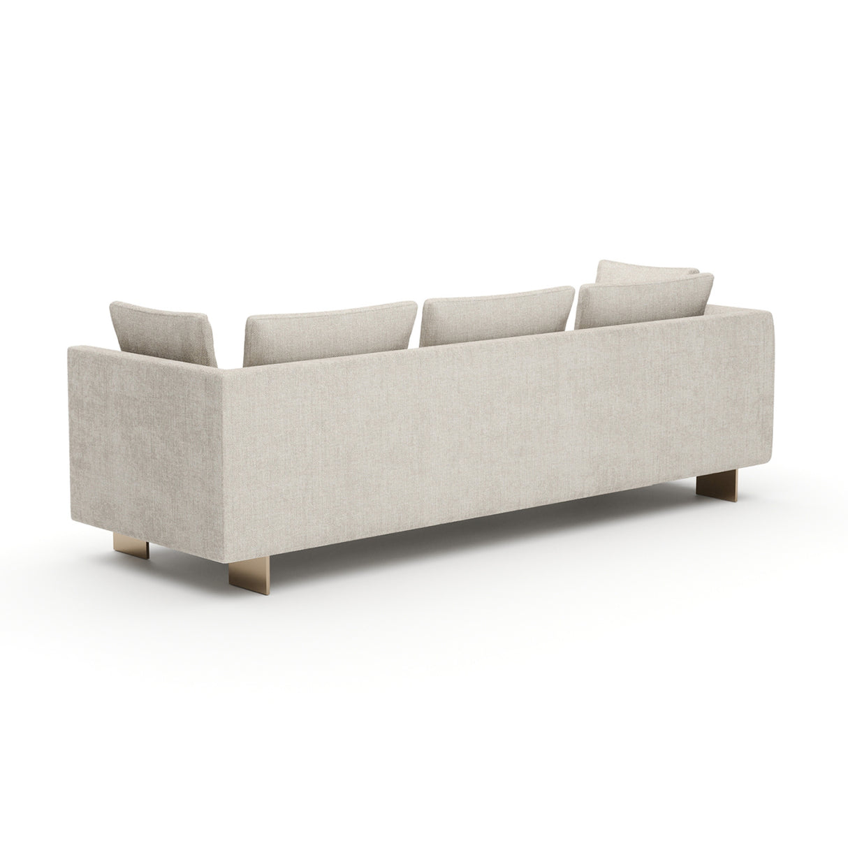 White Chenille Sofa | Oroa.com