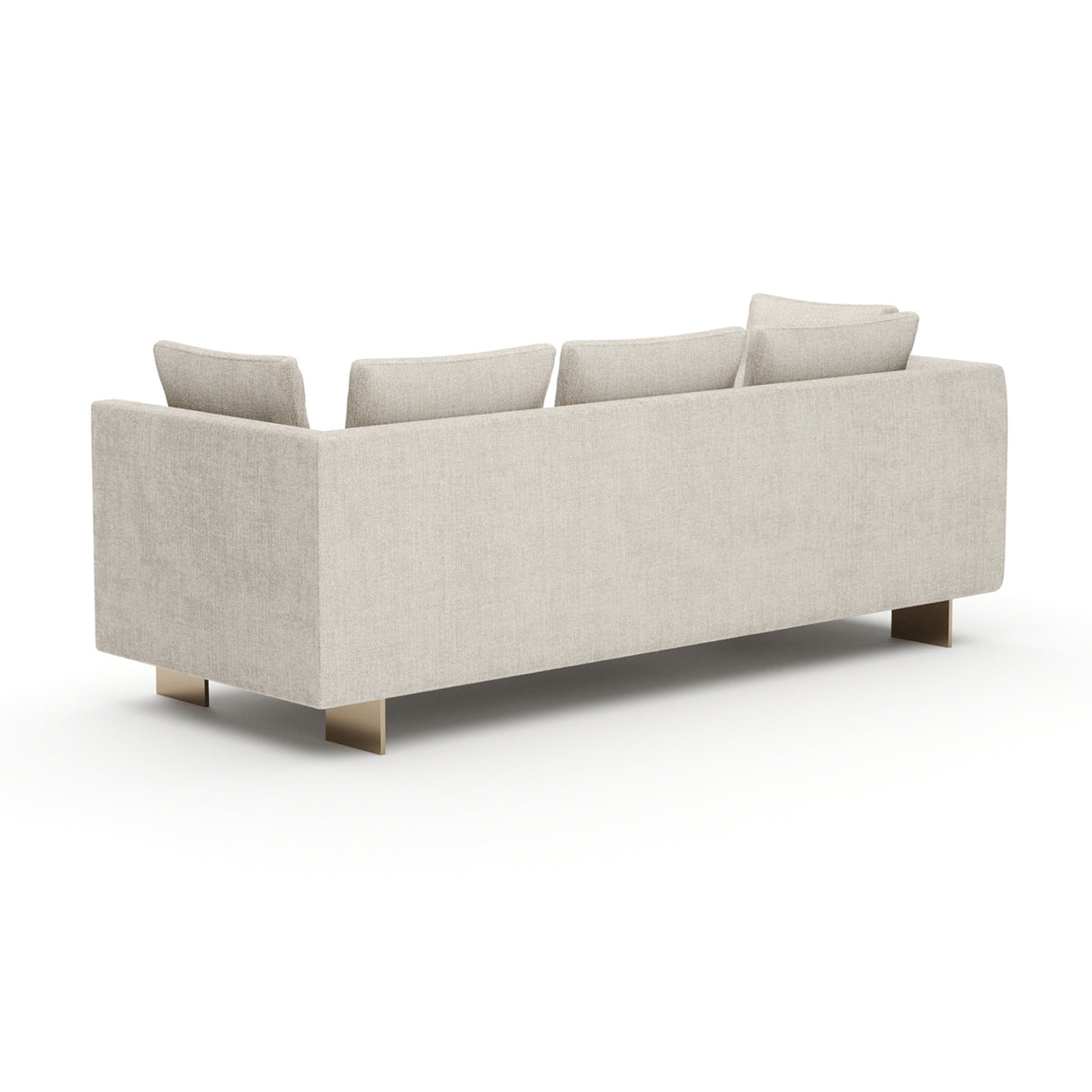 White Chenille Sofa | Oroa.com