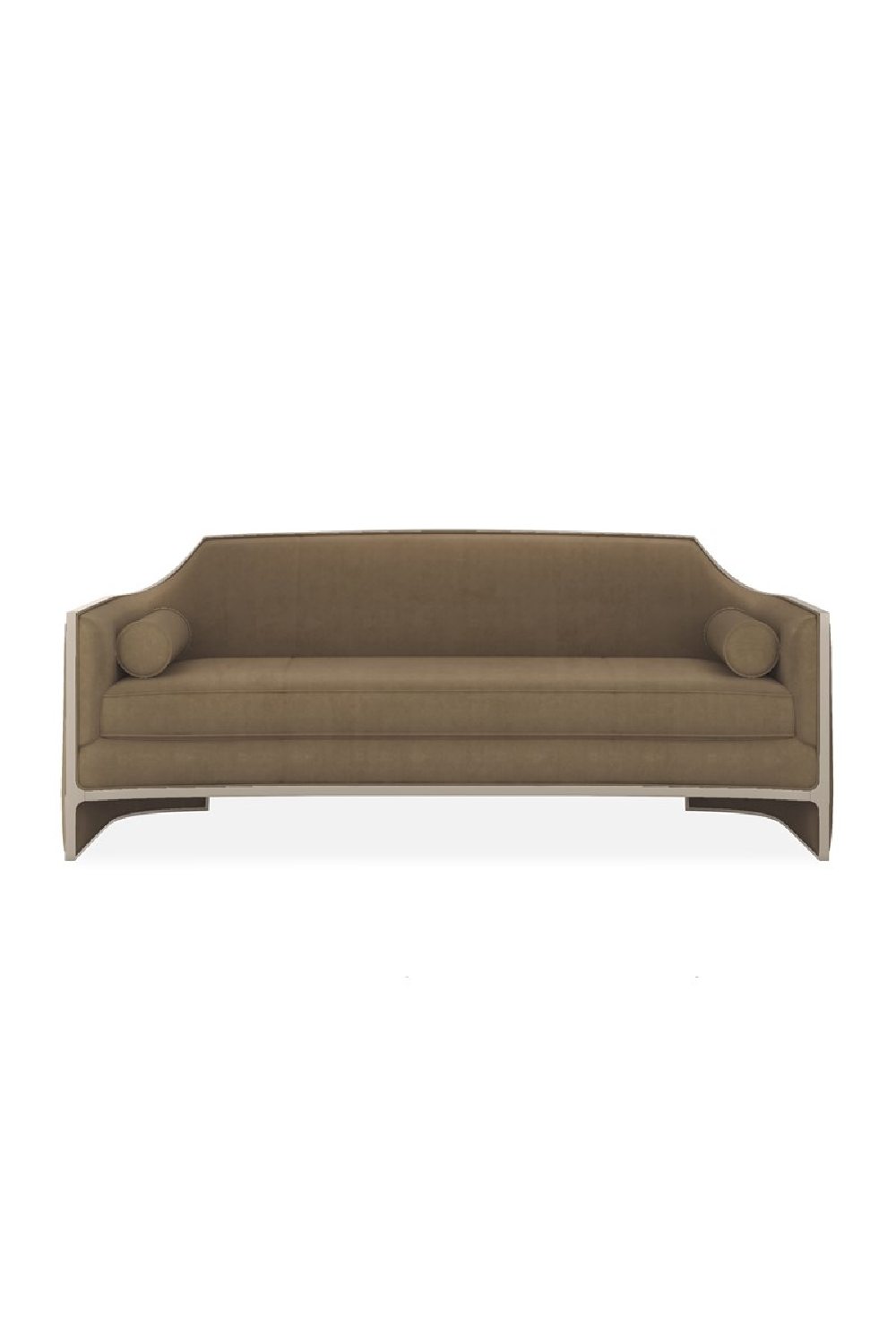 Velvet Angular Sofa | Caracole The Cat's Meow | Oroa.com
