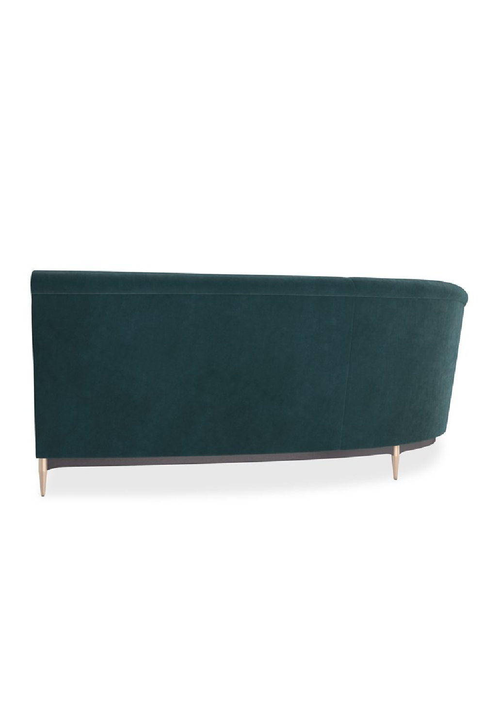 Green Velvet Sectional Sofa | Caracole Three's Company | Oroa.com