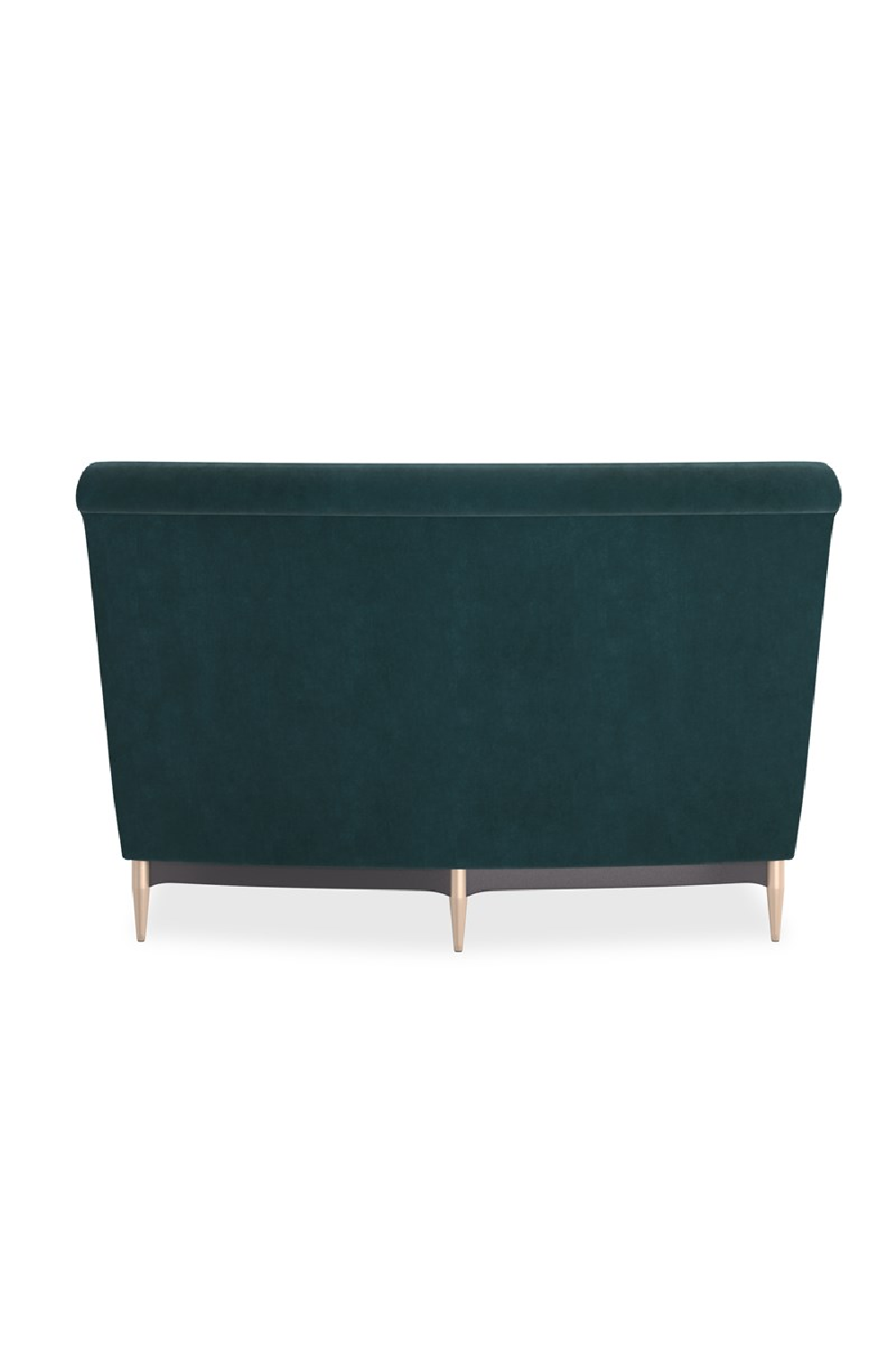 Green Velvet Sectional Sofa | Caracole Three's Company | Oroa.com