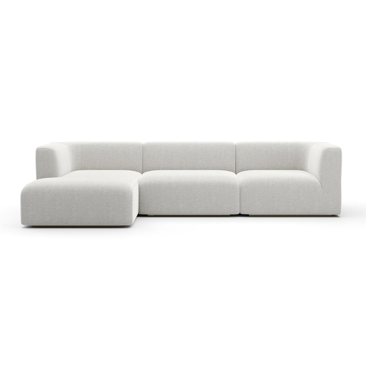 Ribbed Linen Sectional Sofa | Oroa.com
